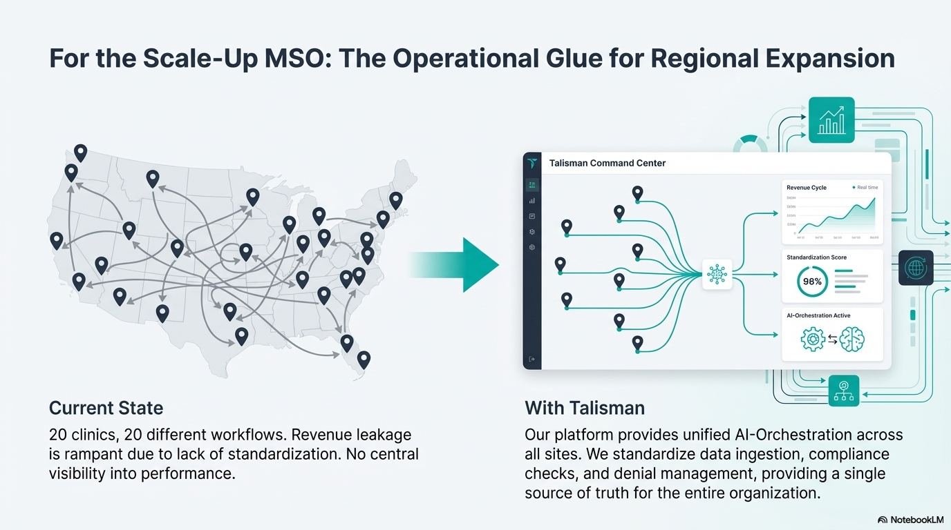 For the Scale-Up MSO: The Operational Glue for Regional Expansion