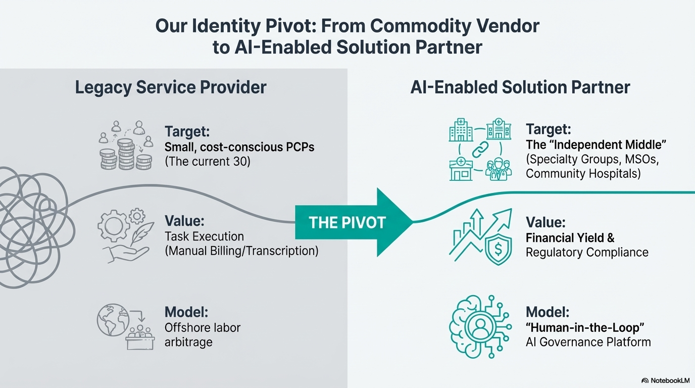 Our Identity Pivot: From Commodity Vendor to AI-Enabled Solution Partner